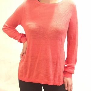Loft split back sweater